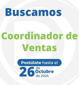 Coordinador Ventas BioD